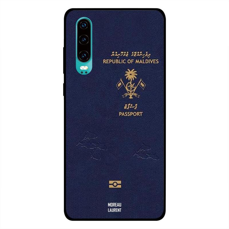 

Moreau Laurent Huawei P30 Mobile Phone Back Cover, Maldives Passport