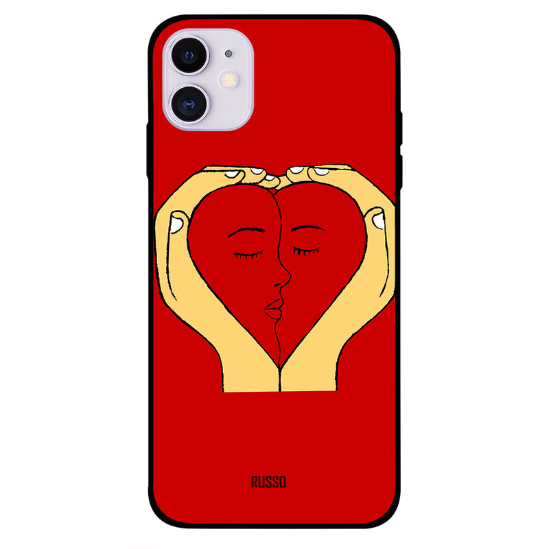 

Cielito Apple iPhone 11 Mobile Phone Back Cover, Love Face