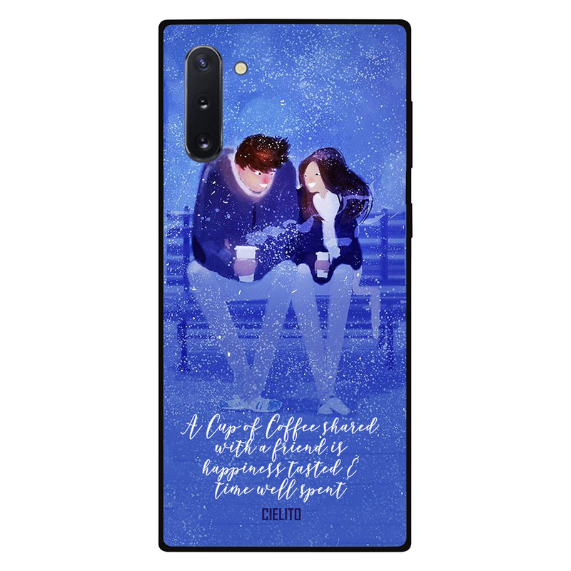 

Cielito Samsung Note 10 Mobile Phone Back Cover, Coffee In Winter