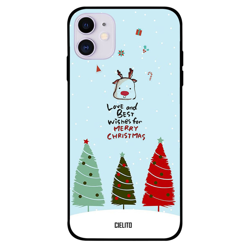 

Cielito Apple iPhone 11 Mobile Phone Back Cover, Merry Christmas Wishes