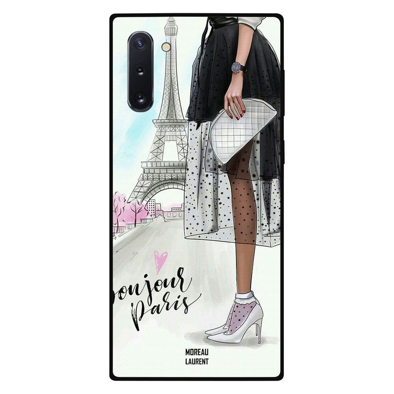 

Moreau Laurent Samsung Note 10 Mobile Phone Back Cover, Bonjour Paris