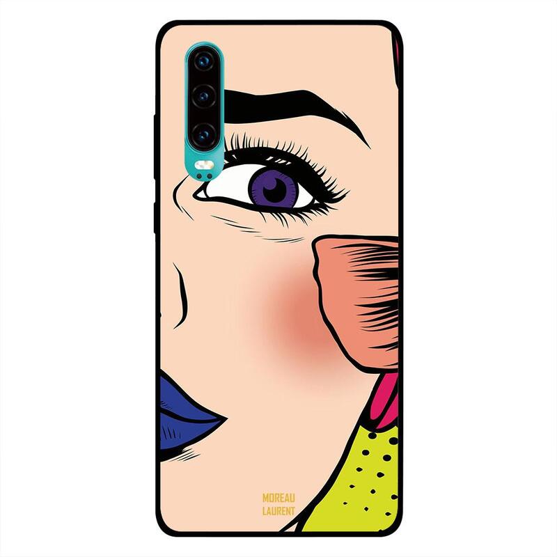 

Moreau Laurent Huawei P30 Mobile Phone Back Cover, Love Makeup