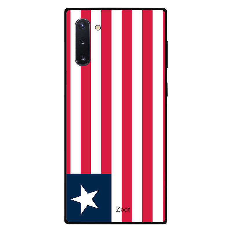 

Zoot Samsung Note 10 Mobile Phone Back Cover, Liberian Flag