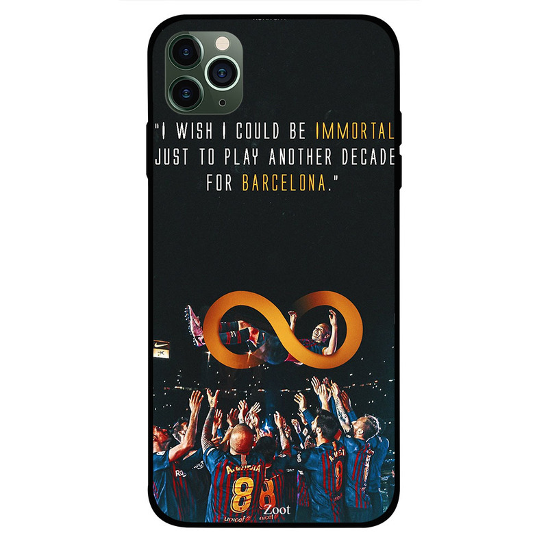 

Zoot Apple iPhone 11 Pro Mobile Phone Back Cover, Be Immortal