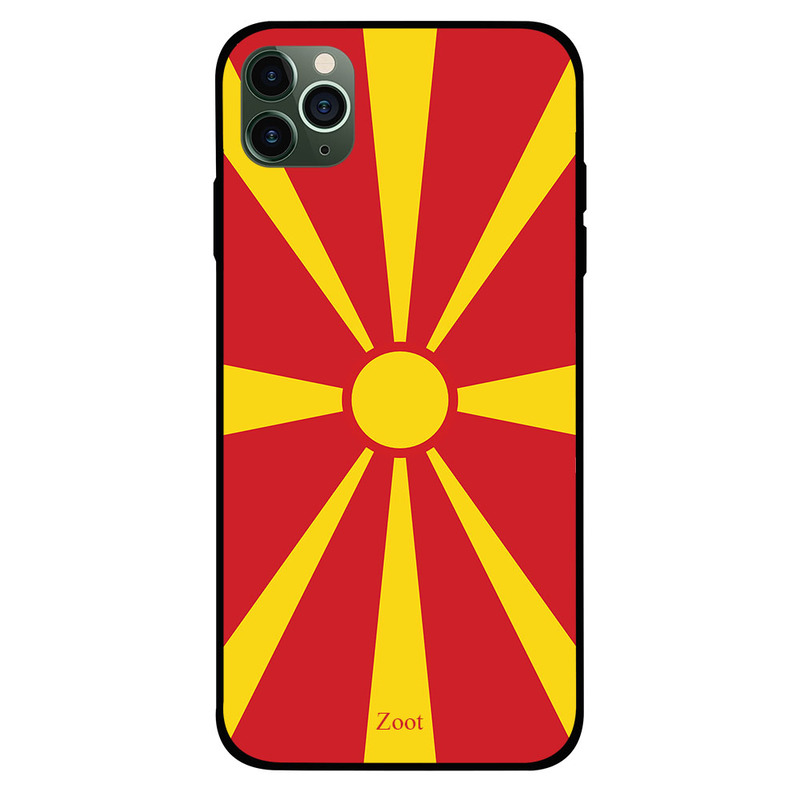 

Zoot Apple iPhone 11 Pro Mobile Phone Back Cover, Macedonia Flag