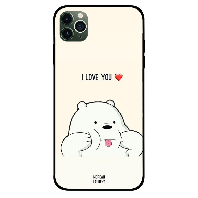 

Moreau Laurent Apple iPhone 11 Pro Max Mobile Phone Back Cover, I Love You