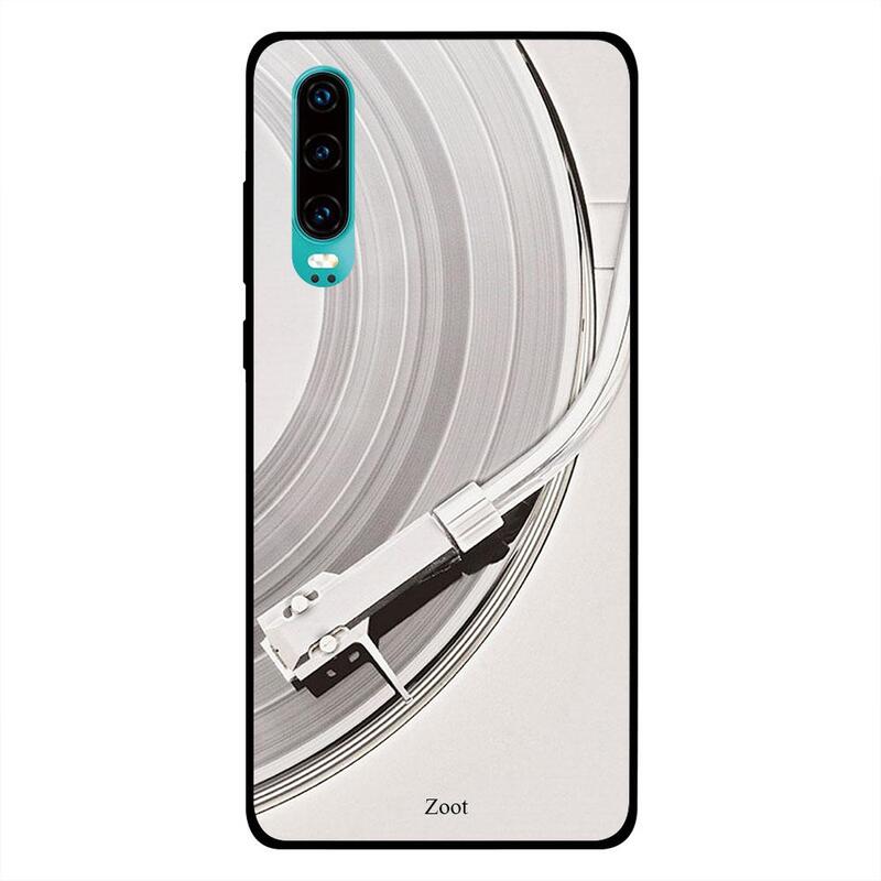 

Zoot Huawei P30 Mobile Phone Back Cover, Phonograph Vintage Music