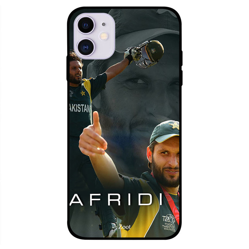

Zoot Apple iPhone 11 Mobile Phone Back Cover, Shahid Afridi