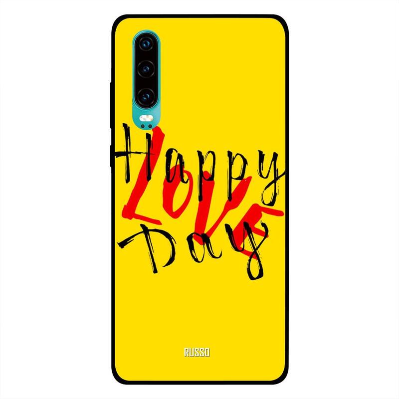 

Russo Huawei P30 Mobile Phone Back Cover, Love Birds