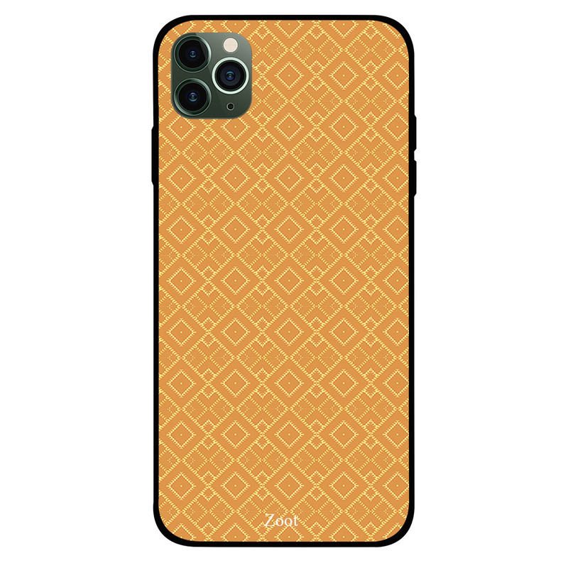 

Zoot Apple iPhone 11 Pro Max Mobile Phone Back Cover, Yellow Pattern