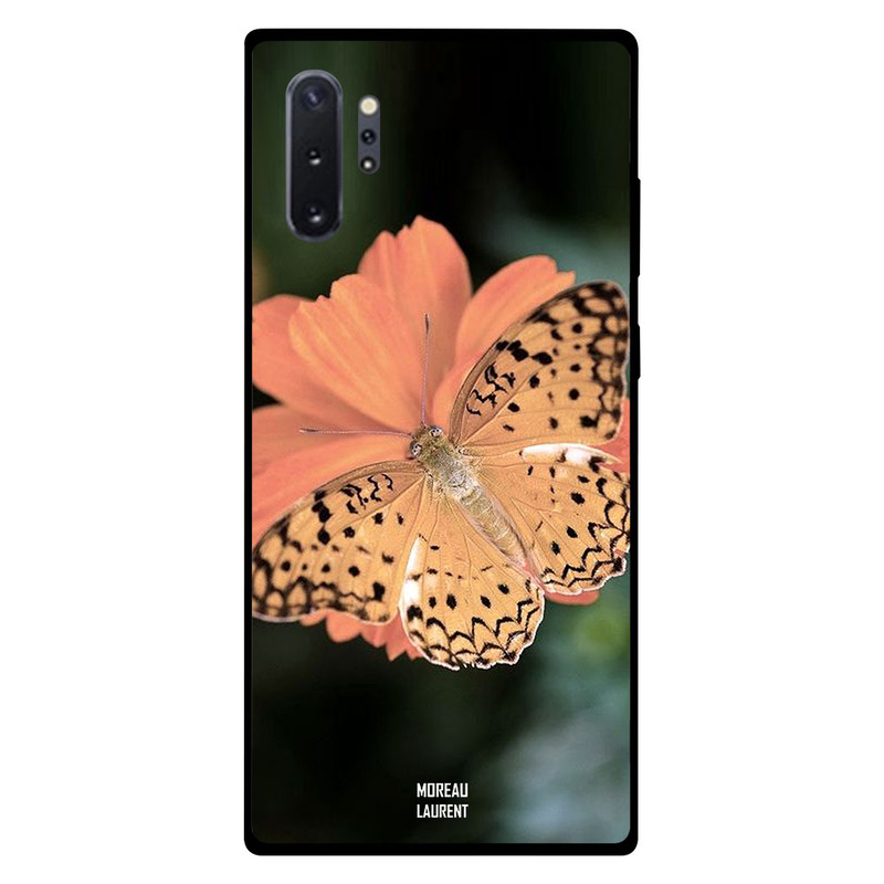 

Moreau Laurent Samsung Note Plus Mobile Phone Back Cover, Light Brown Butterfly