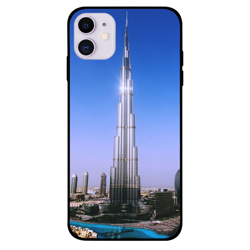 

Zoot Apple iPhone 11 Mobile Phone Back Cover, Burj Khalifa Day