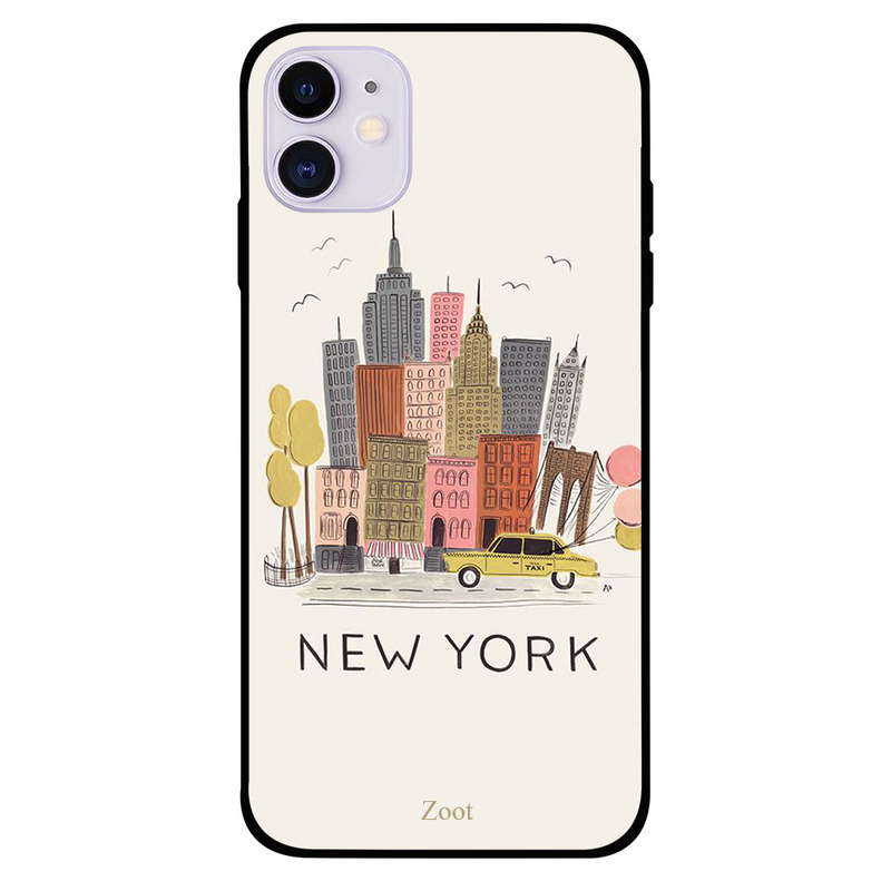 

Zoot Apple iPhone 11 Mobile Phone Back Cover, New York