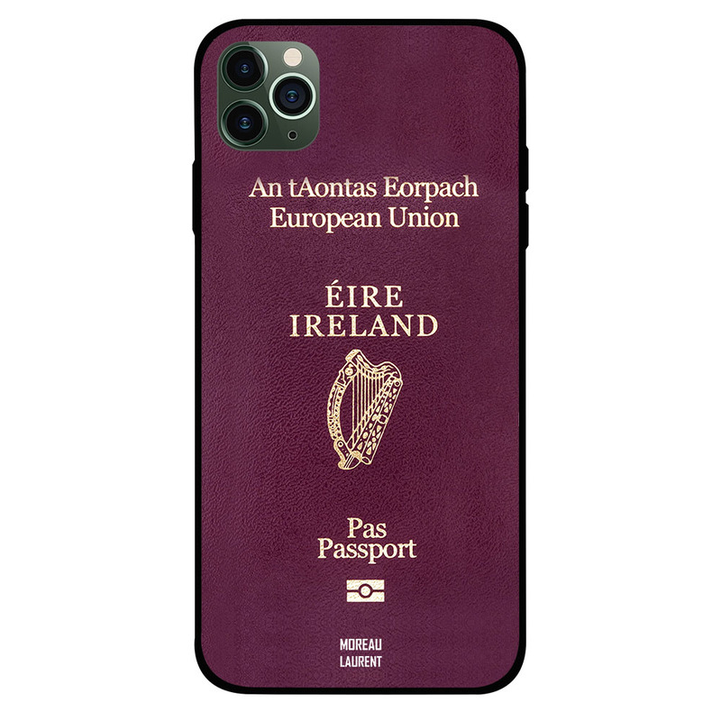 

Moreau Laurent Apple iPhone 11 Pro Mobile Phone Back Cover, Ireland Passport