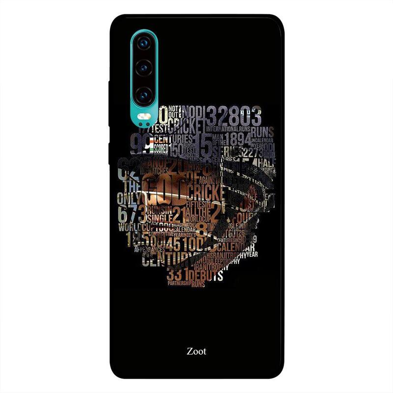 

Zoot Huawei P30 Mobile Phone Back Cover, God Of Cricket