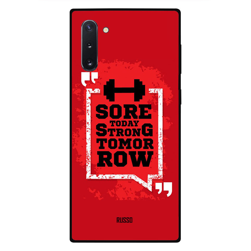 

Russo Samsung Note 10 Mobile Phone Back Cover, Sore And Strong