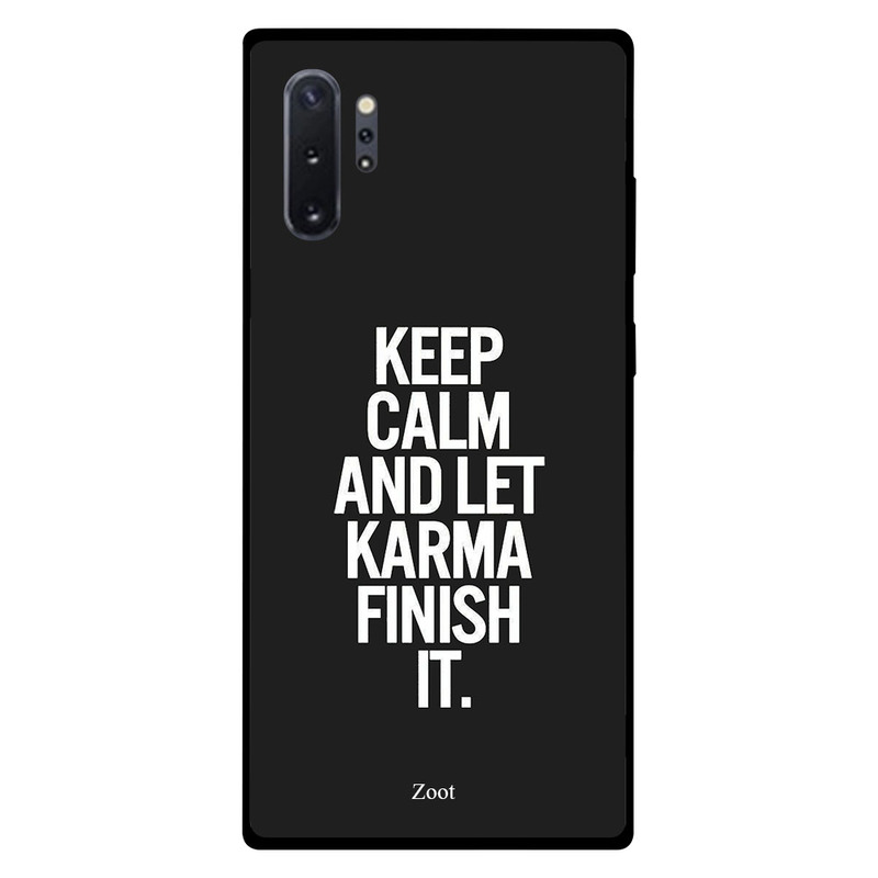 

Zoot Samsung Note Plus Mobile Phone Back Cover, Keep Calm And Let Karma Finish It