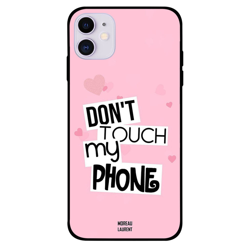 

Moreau Laurent Apple iPhone 11 Mobile Phone Back Cover, Dont Touch My Phone Yo Idiot