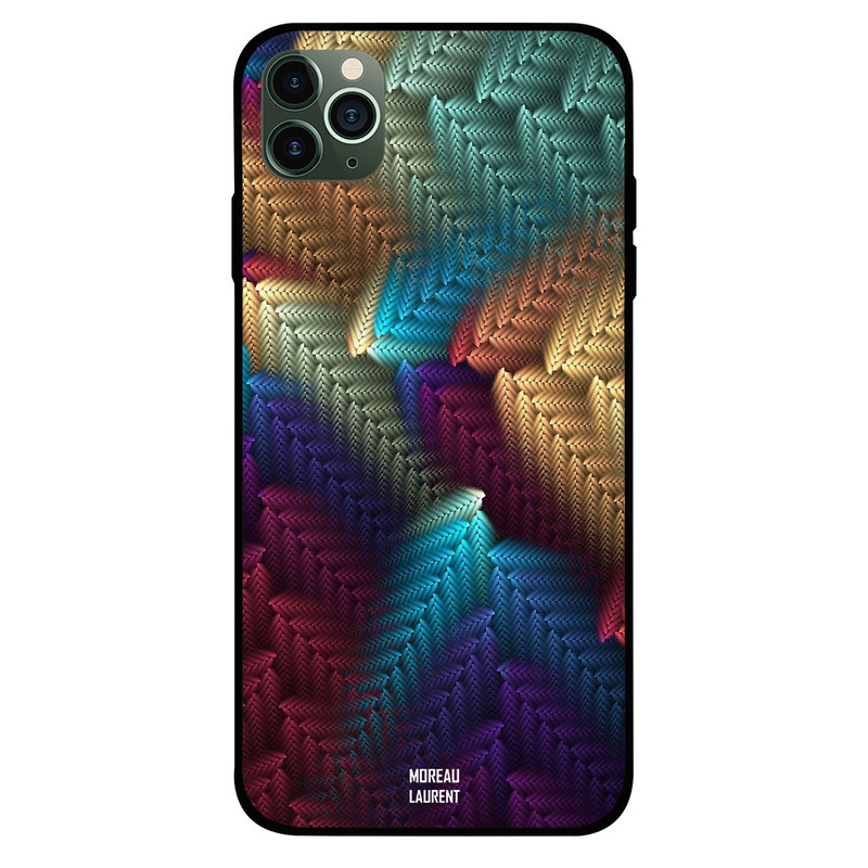 

Moreau Laurent Apple iPhone 11 Pro Max Mobile Phone Back Cover, Lights Like Leaf Pattern