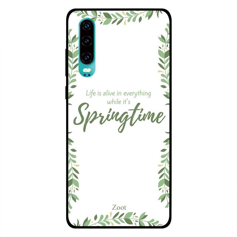 

Zoot Huawei P30 Mobile Phone Back Cover, Spring Time