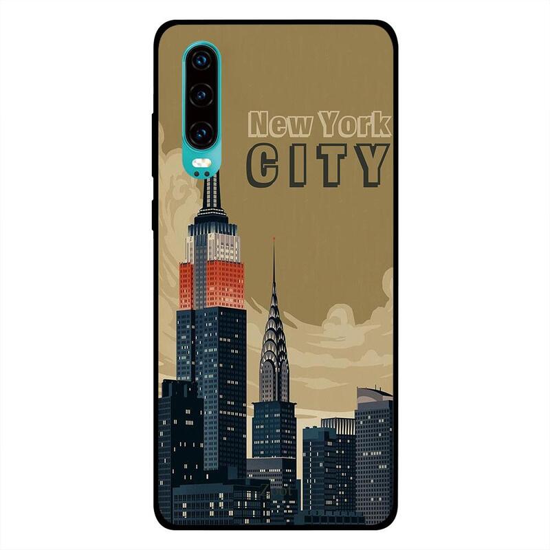 

Zoot Huawei P30 Mobile Phone Back Cover, New York City