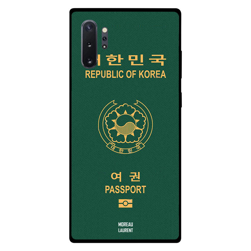 

Moreau Laurent Samsung Note Plus Mobile Phone Back Cover, South Korea Passport