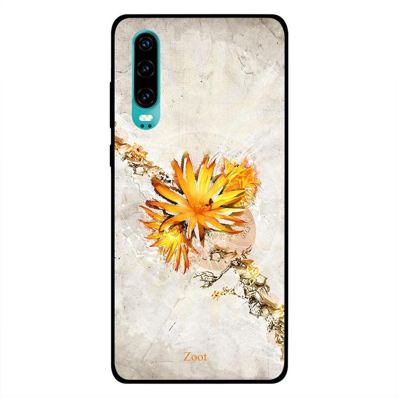 

Zoot Huawei P30 Mobile Phone Back Cover, Flower Splash