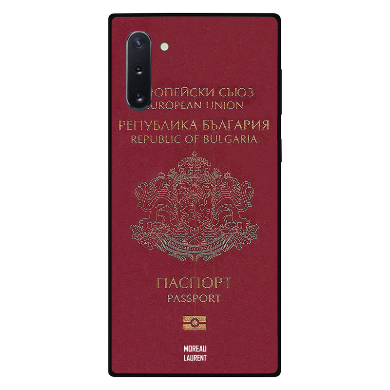 

Moreau Laurent Samsung Note 10 Mobile Phone Back Cover, Bulgaria Passport