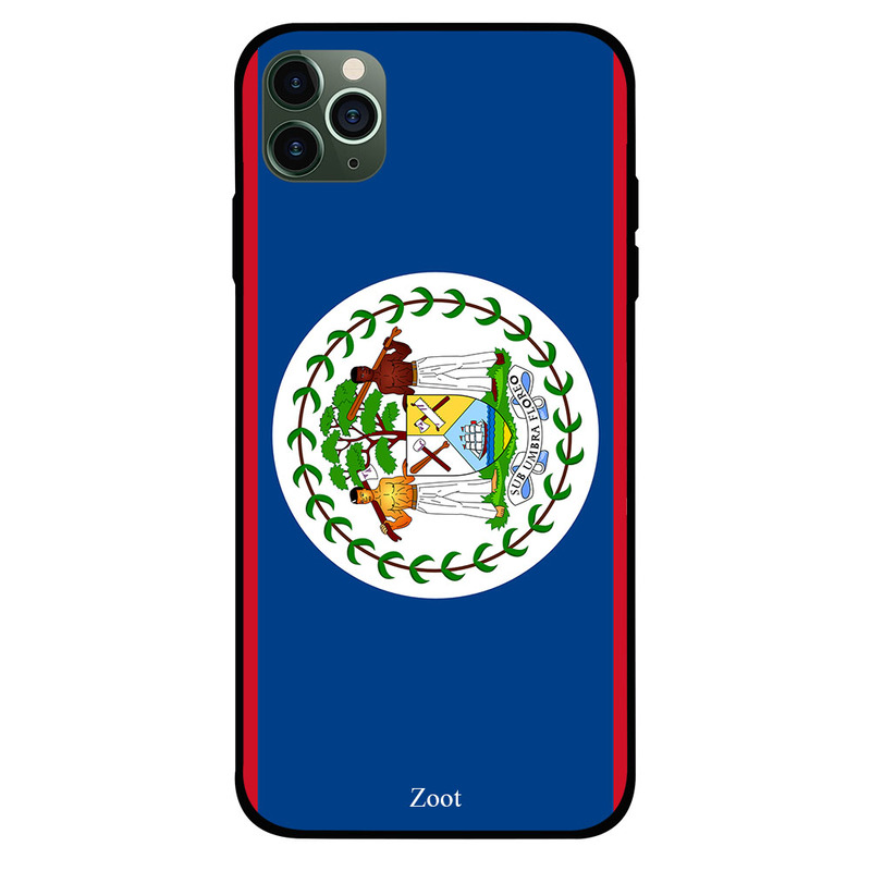 

Zoot Apple iPhone 11 Pro Max Mobile Phone Back Cover, Belize Flag