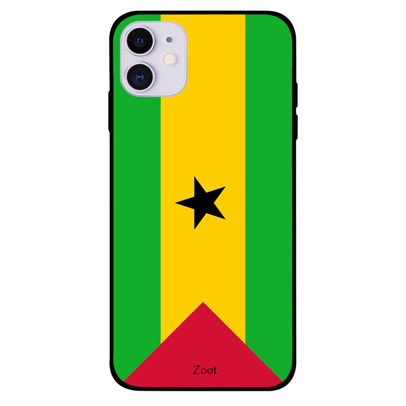 

Zoot Apple iPhone 11 Mobile Phone Back Cover, Sao Tome And Principe Flag