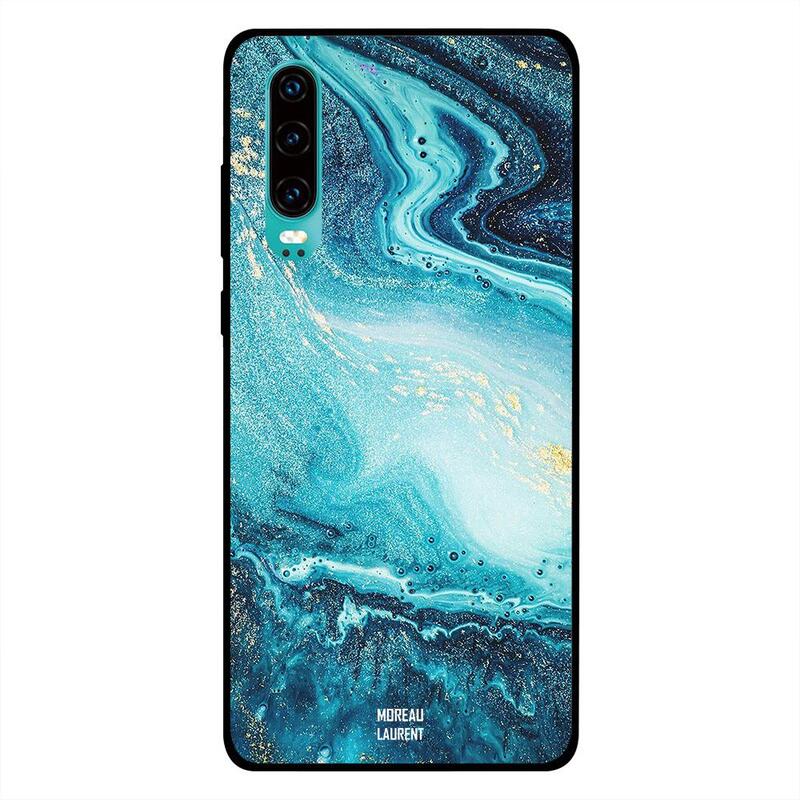 

Moreau Laurent Huawei P30 Mobile Phone Back Cover, Water Flow Pattern