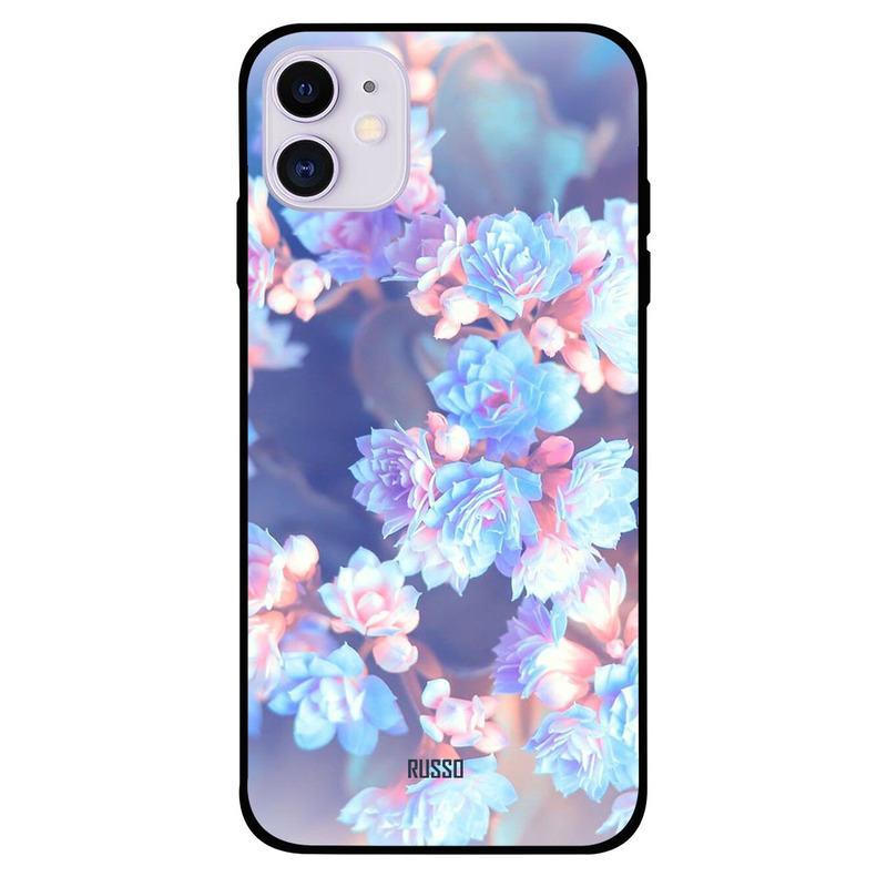 

Russo Apple iPhone 11 Mobile Phone Back Cover, Beautiful Flowers