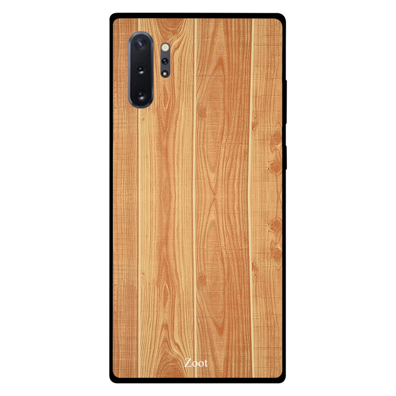 

Zoot Samsung Note Plus Mobile Phone Back Cover, Wooden Three Lines