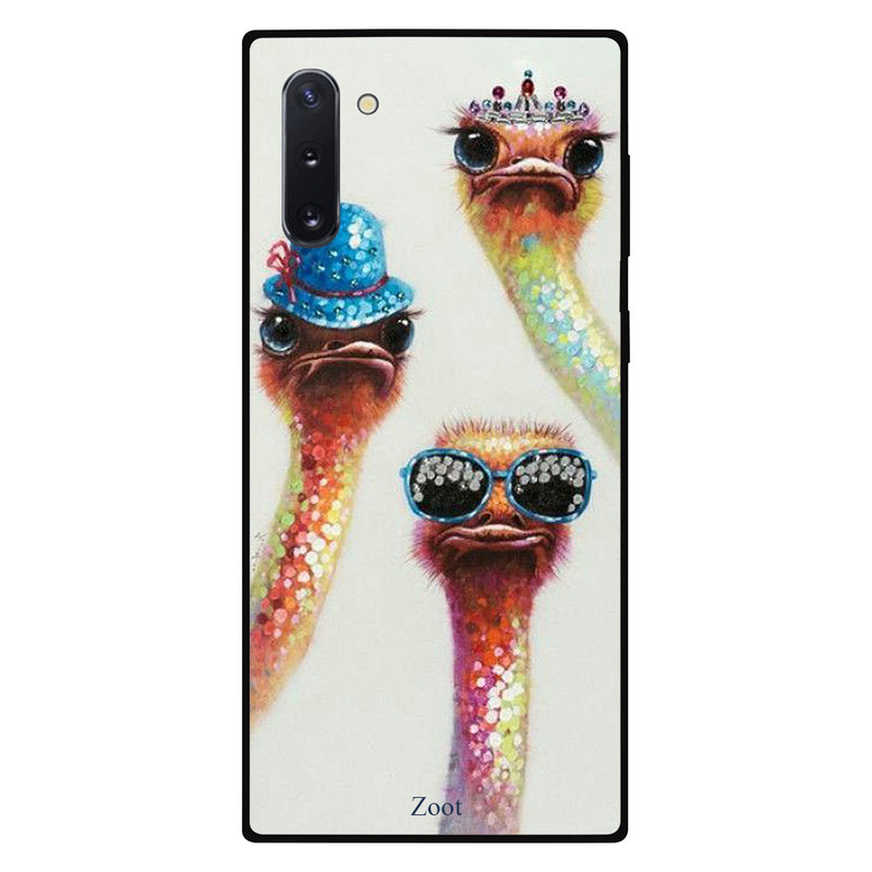 

Zoot Samsung Note 10 Mobile Phone Back Cover, Ostrich Princess