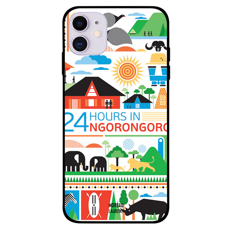 

Moreau Laurent Apple iPhone 11 Mobile Phone Back Cover, 24 Hours in Ngorongoro