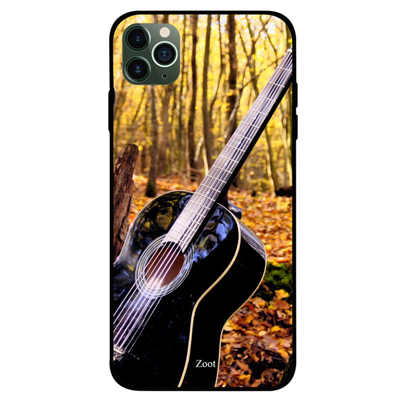 

Zoot Apple iPhone 11 Pro Max Mobile Phone Back Cover, Guitar Nature