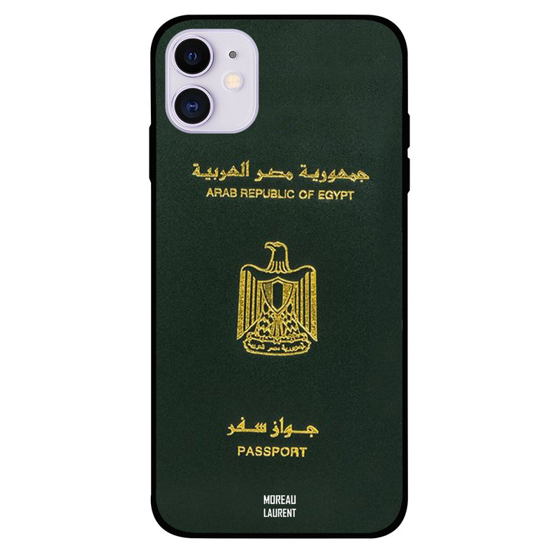 

Moreau Laurent Apple iPhone 11 Mobile Phone Back Cover, Egypt Passport