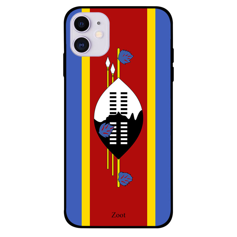 

Zoot Apple iPhone 11 Mobile Phone Back Cover, Swaziland Flag