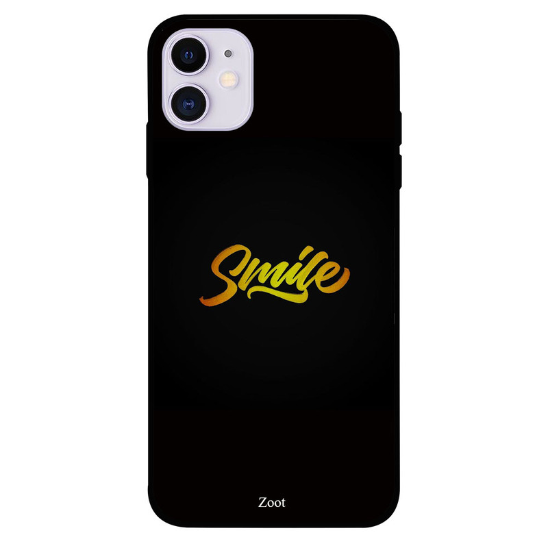 

Zoot Apple iPhone 11 Mobile Phone Back Cover, Smile