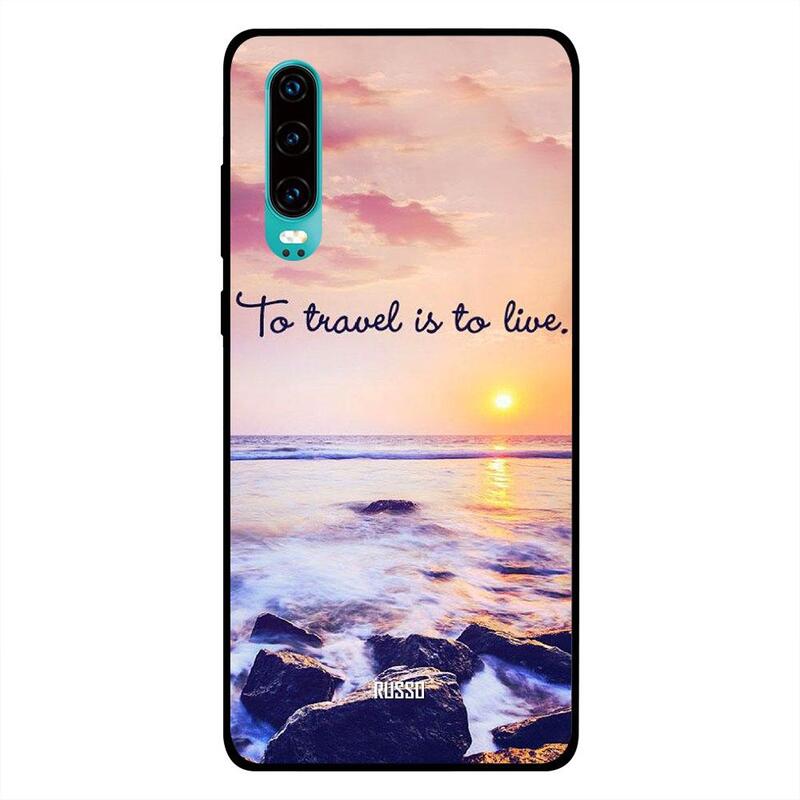 

Russo Huawei P30 Mobile Phone Back Cover, Hang On Cat