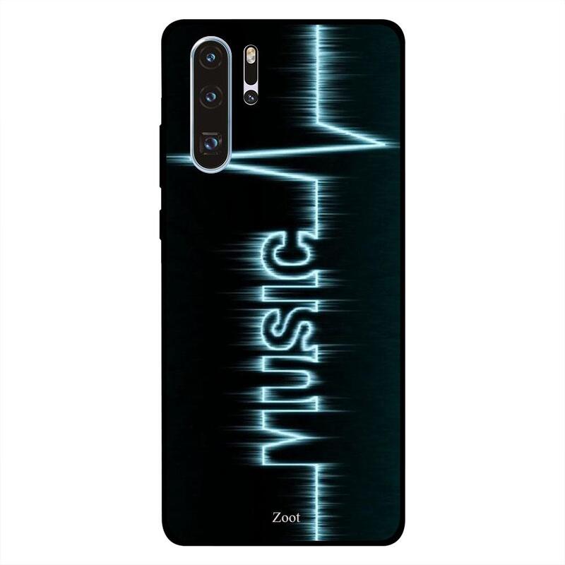 

Zoot Huawei P30 Pro Mobile Phone Back Cover, Heartbeat Music