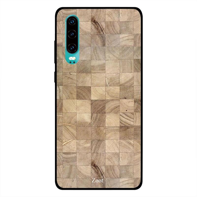 

Zoot Huawei P30 Mobile Phone Back Cover, Wooden Light Brown Boxes