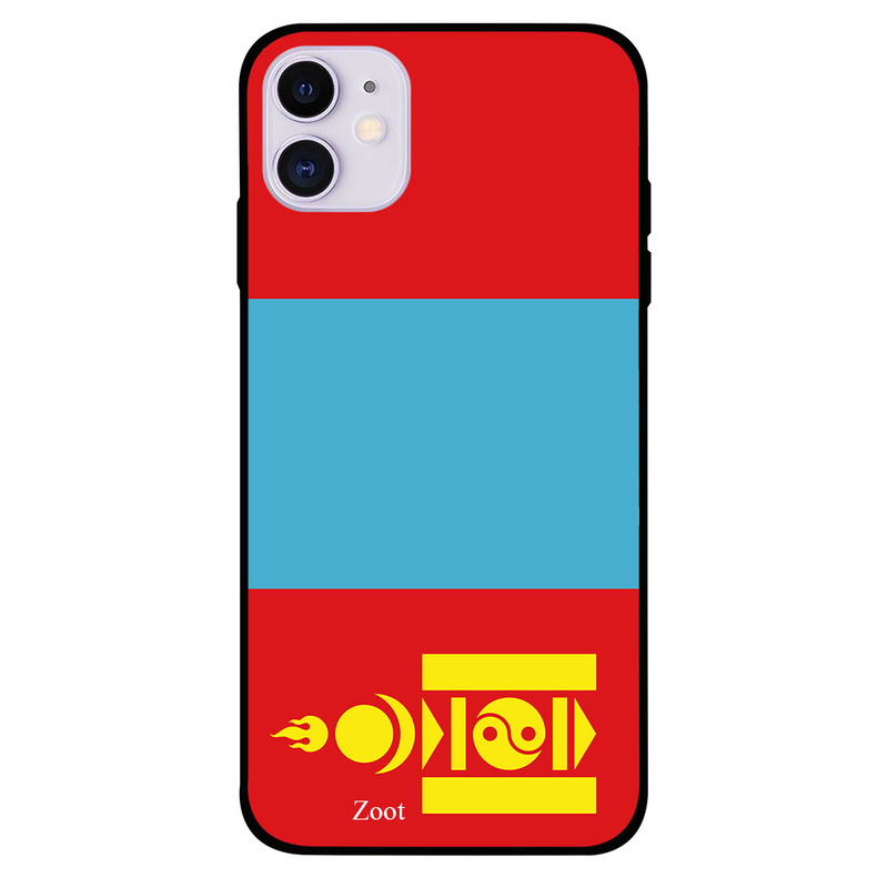 

Zoot Apple iPhone 11 Mobile Phone Back Cover, Mongolia Flag