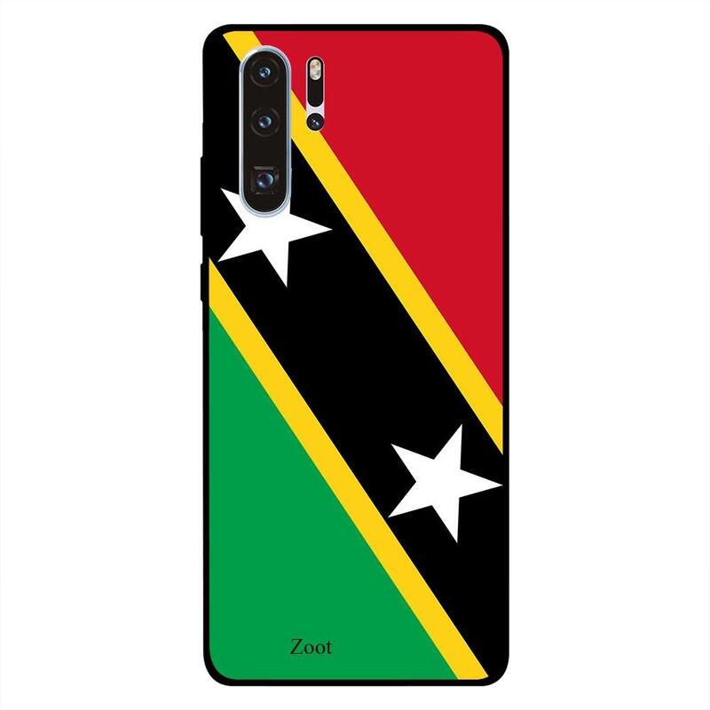 

Zoot Huawei P30 Pro Mobile Phone Back Cover, Saint Kitts Flag