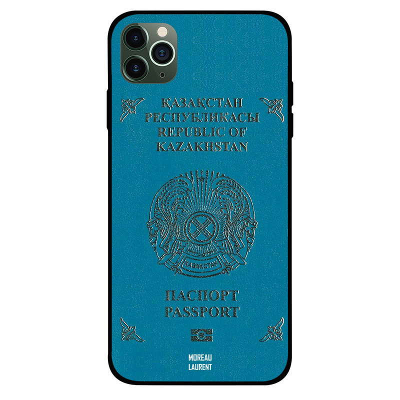 

Moreau Laurent Apple iPhone 11 Pro Max Mobile Phone Back Cover, Kazakhstan Passport