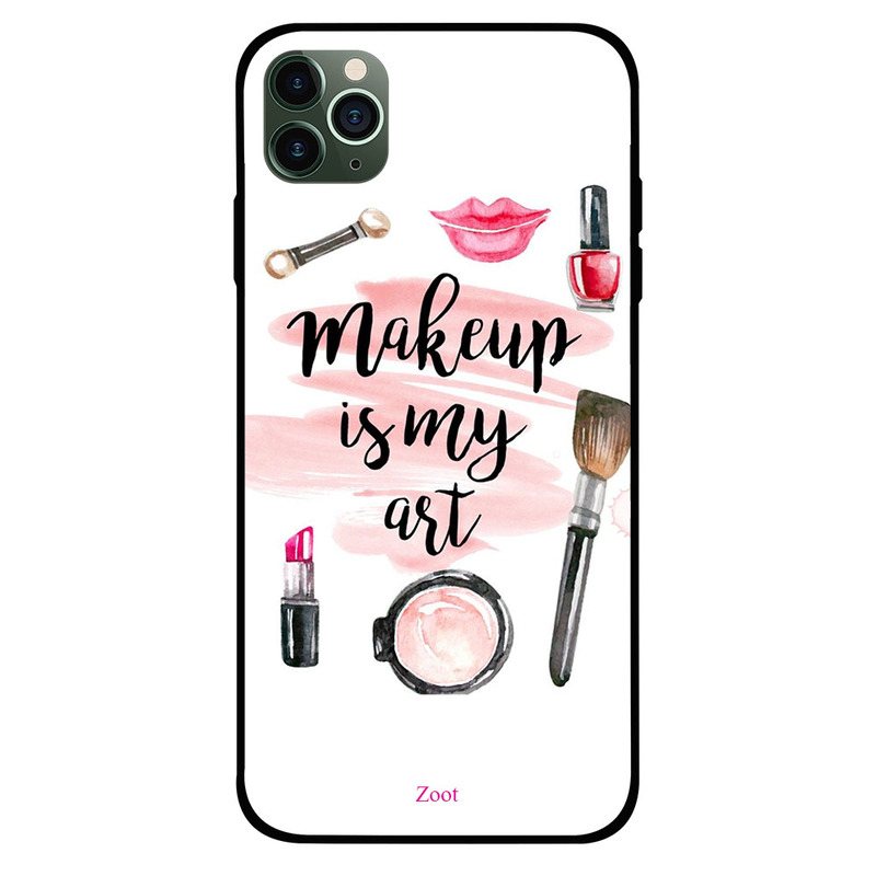 

Zoot Apple iPhone 11 Pro Mobile Phone Back Cover, Makeup Is My Art