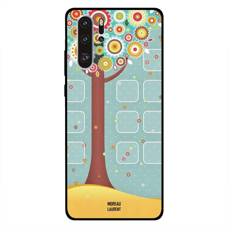 

Moreau Laurent Huawei P30 Pro Mobile Phone Back Cover, Floral Tree