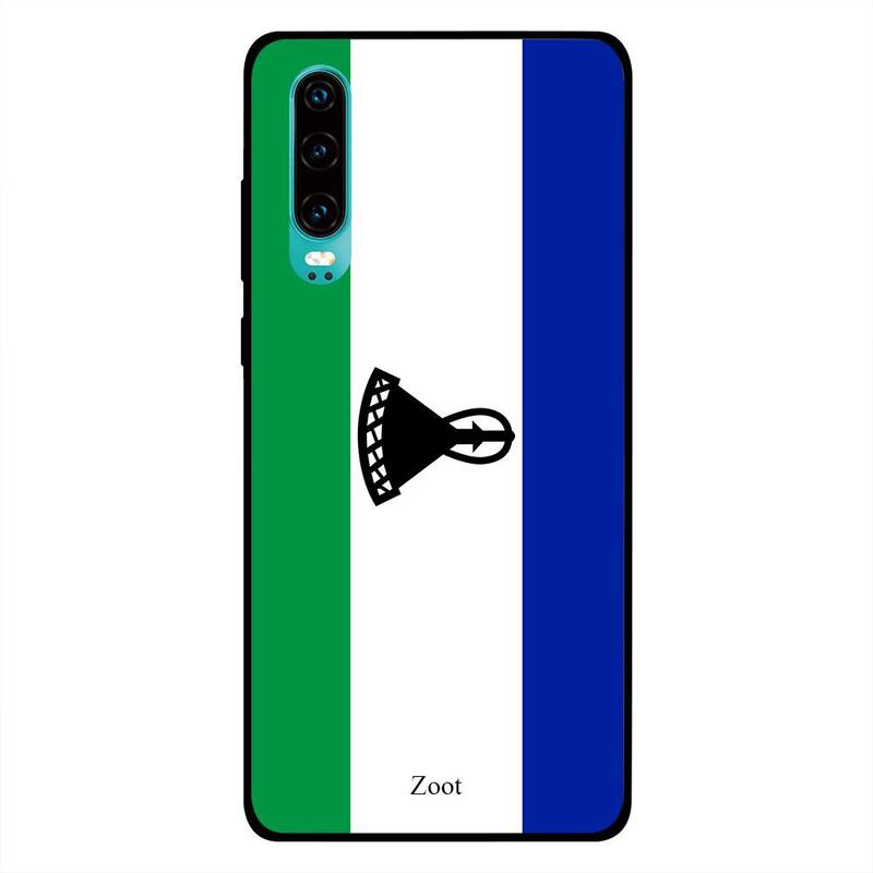 

Zoot Huawei P30 Mobile Phone Back Cover, Lesotho Flag