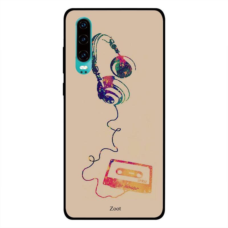 

Zoot Huawei P30 Mobile Phone Back Cover, Cassette Player
