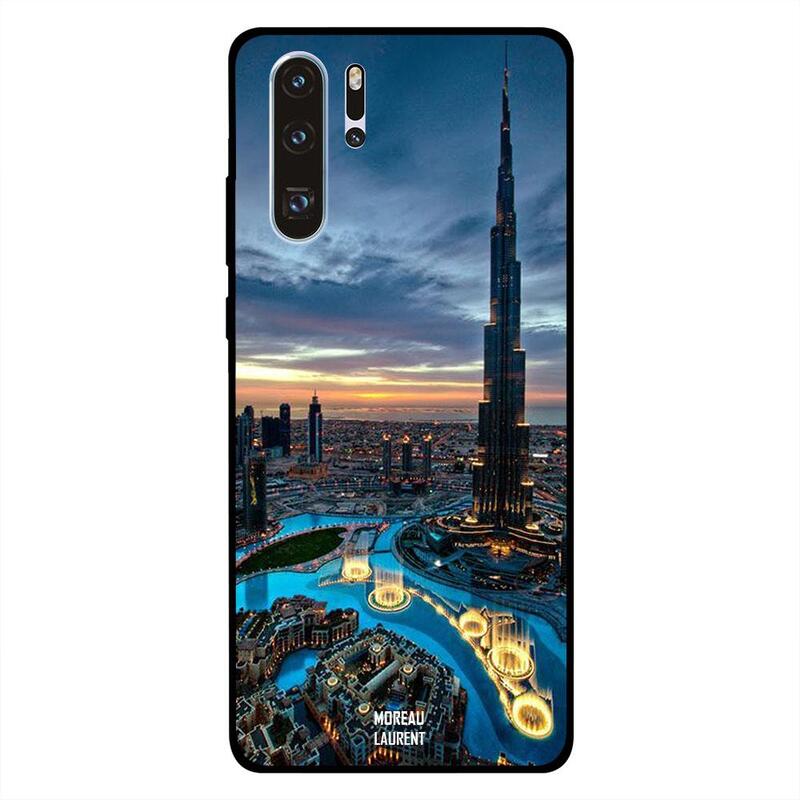 

Moreau Laurent Huawei P30 Pro Mobile Phone Back Cover, DownTown View